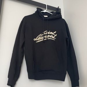 SAINT LAURENT ‘50S SIGNATURE HOODIE